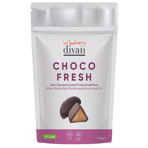 Dark Chocolate Coated Freeze Dried Plum