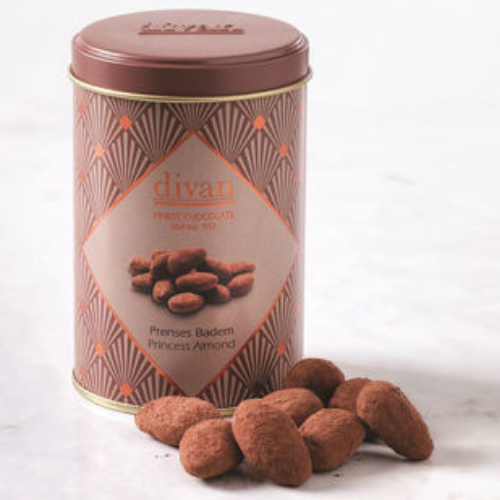 Tin of Chocolate covered Almonds