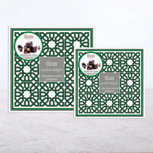 Turkish Delight Chocolate Coated Pistachios