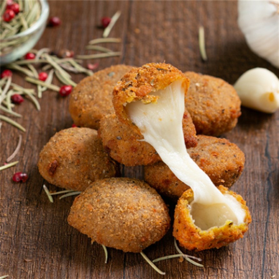 Garlic Onion Mozzarella Balls 60 Pieces, 1000 gr