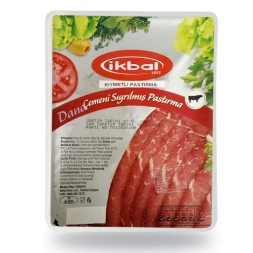 Sliced Beef Classic Pastrami without Fenugreek - 130 gr