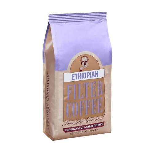 Ethiopian Filter Coffee, Freshly Ground - 250 gr