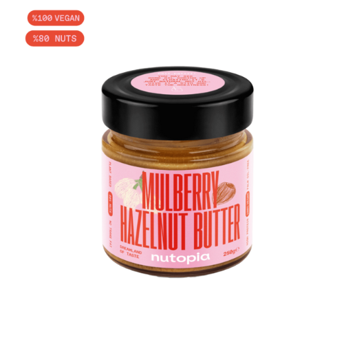 Nutopia Mulberry Hazelnut Butter 250 gr