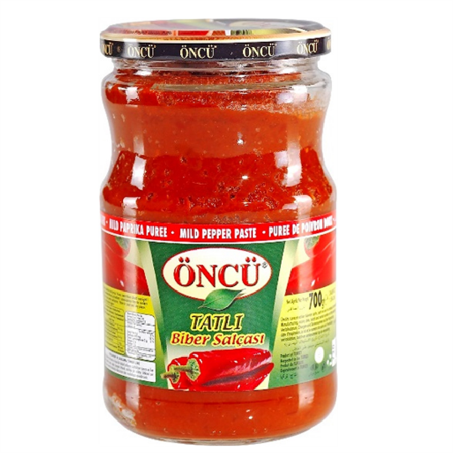 Oncu Pepper Paste Regular - 700 gr
