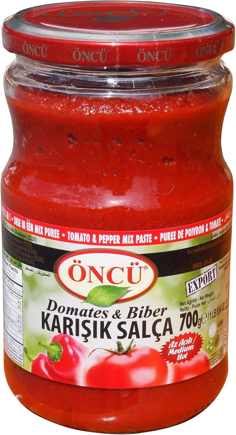 Oncu Tomato and Pepper Mixed Paste - 700 gr