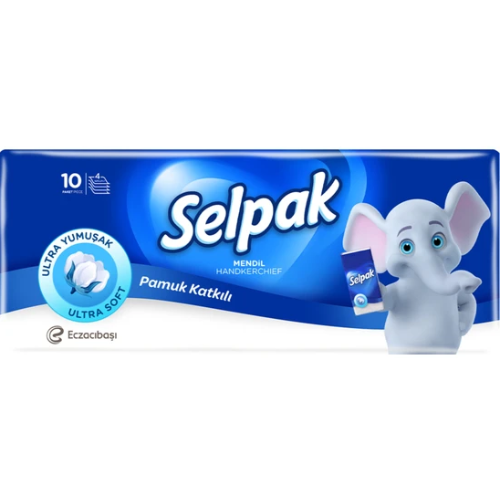 Ultra Soft Pocket Handkerchief Tissue (10 Paket)