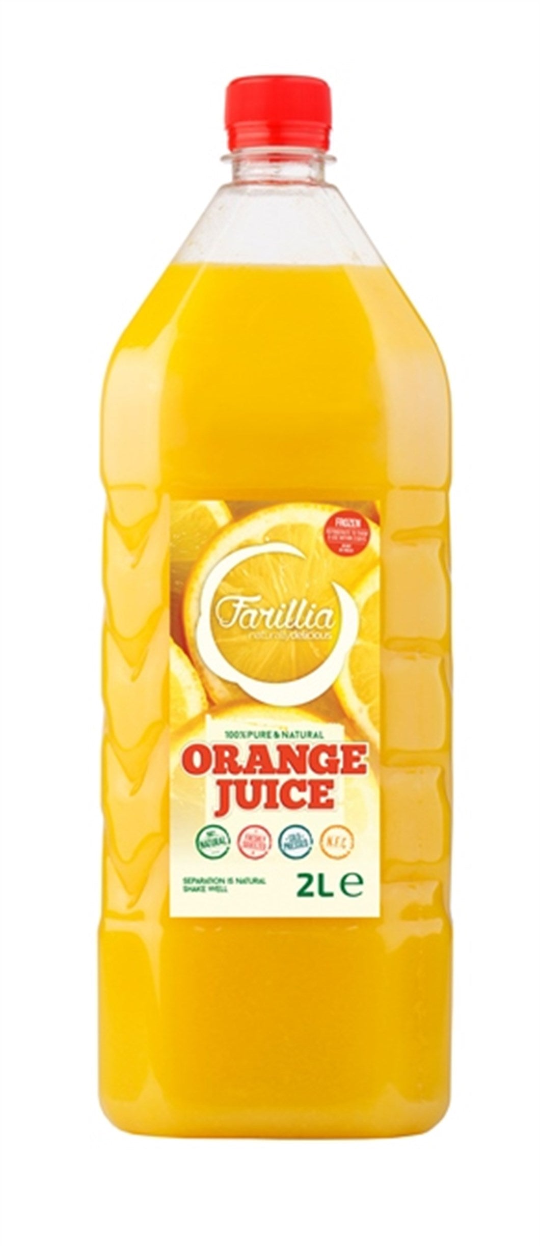 Squeezed Orange Juice, Natural - 1 lt