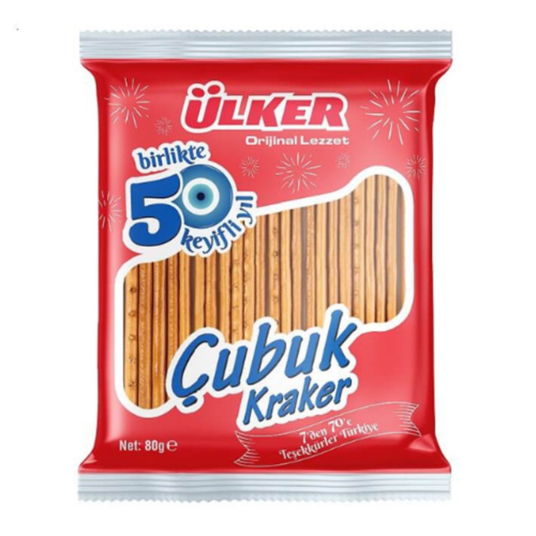 Ulker Cubuk Stick Crakers 80 g