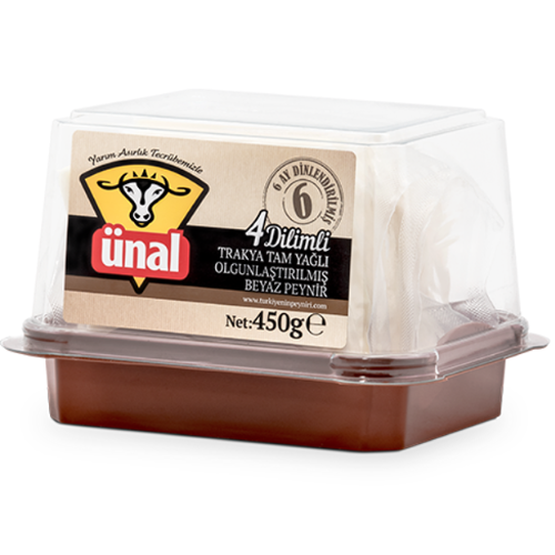 Unal Extra Classic White Cheese Sliced 450 gr